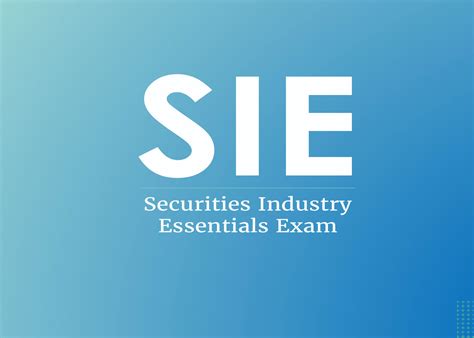 sie|sie certification.